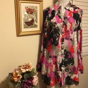 Style&Co Sheer Tunic Dress